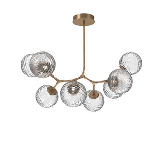 Hammerton Studio - PLB0092-BB-NB-C-001-L3 - LED Pendant - Gaia - Novel Brass