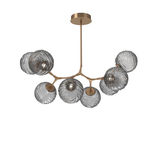 Hammerton Studio - PLB0092-BB-NB-S-001-L3 - LED Pendant - Gaia - Novel Brass