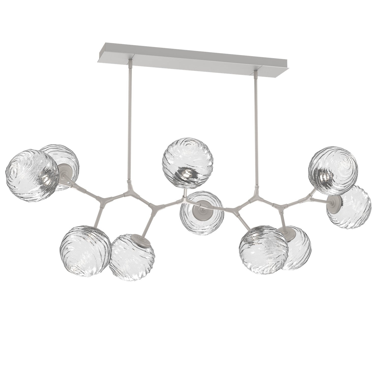 Hammerton Studio - PLB0092-BC-BS-C-001-L1 - LED Pendant - Gaia - Beige Silver
