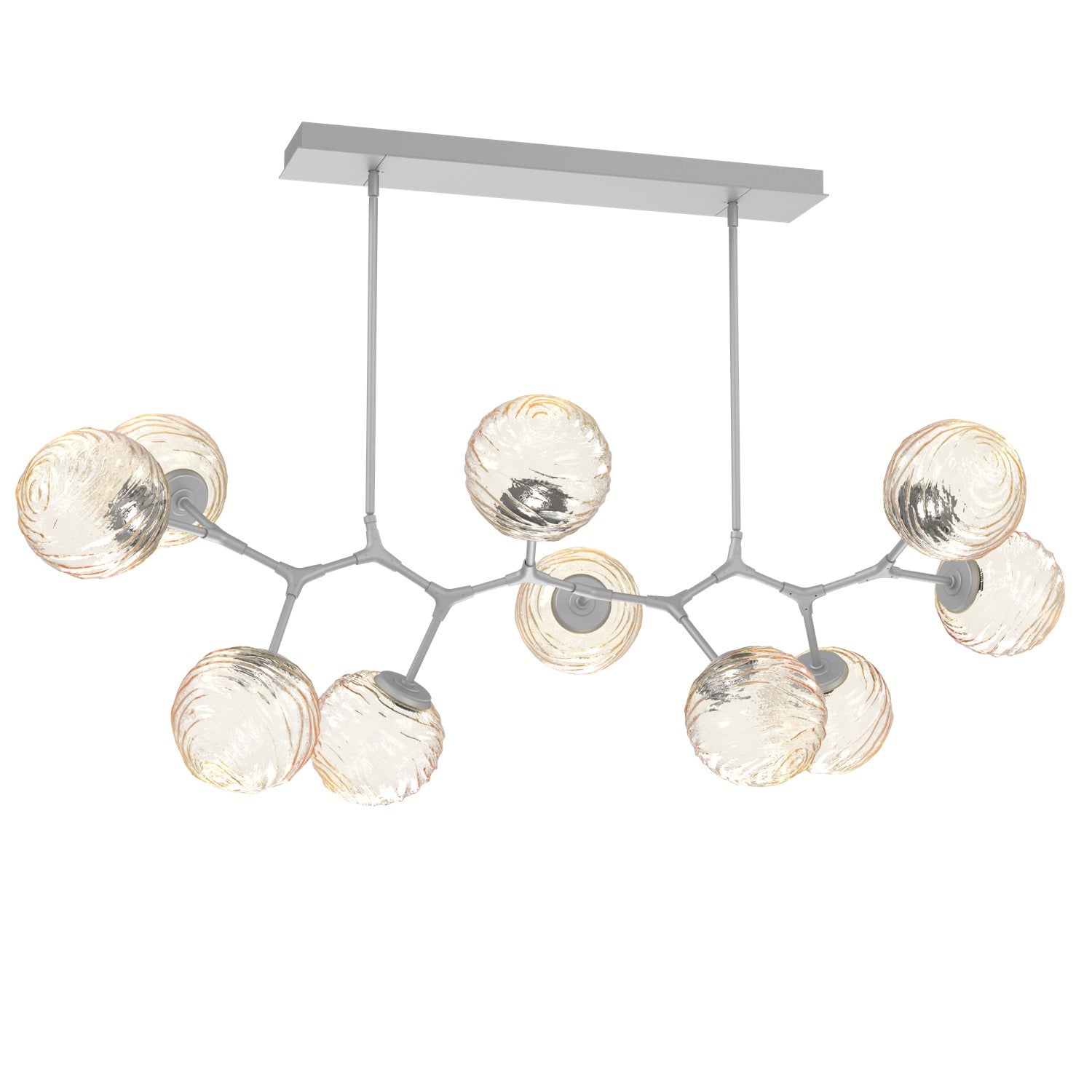 Hammerton Studio - PLB0092-BC-CS-A-001-L3 - LED Pendant - Gaia - Classic Silver