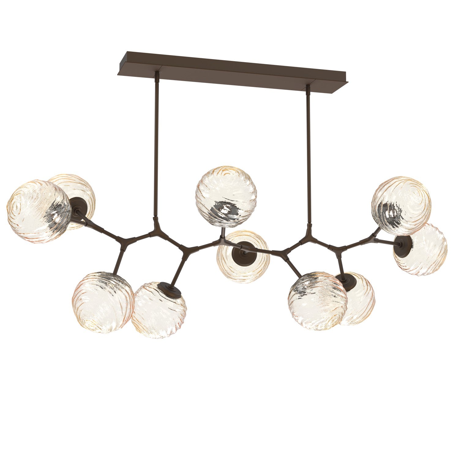 Hammerton Studio - PLB0092-BC-FB-A-001-L1 - LED Pendant - Gaia - Flat Bronze