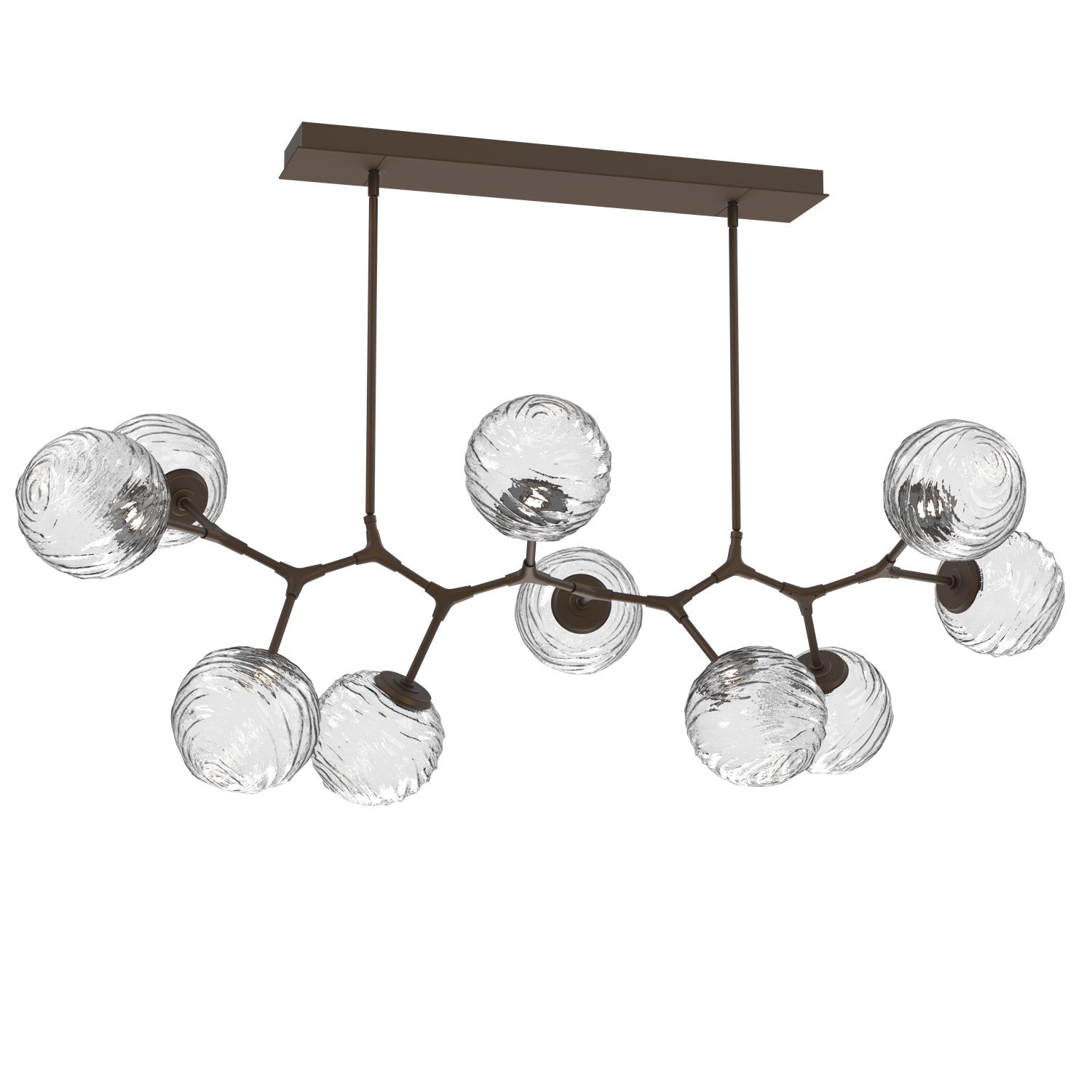 Hammerton Studio - PLB0092-BC-FB-C-001-L1 - LED Pendant - Gaia - Flat Bronze