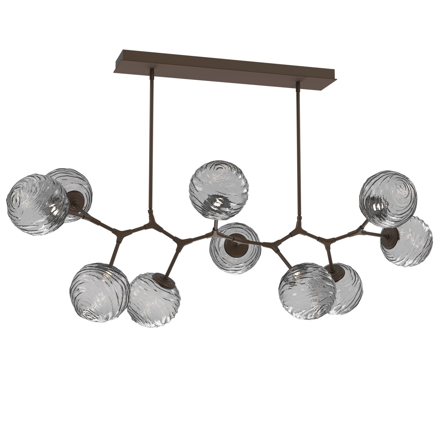 Hammerton Studio - PLB0092-BC-FB-S-001-L1 - LED Pendant - Gaia - Flat Bronze