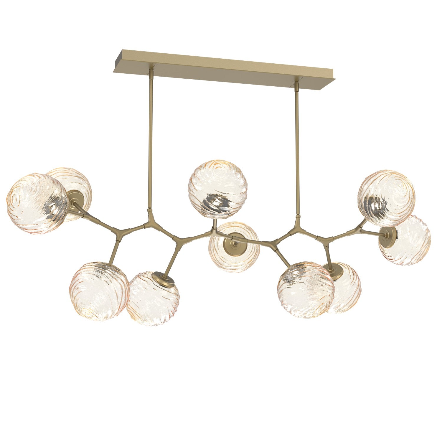 Hammerton Studio - PLB0092-BC-GB-A-001-L1 - LED Pendant - Gaia - Gilded Brass