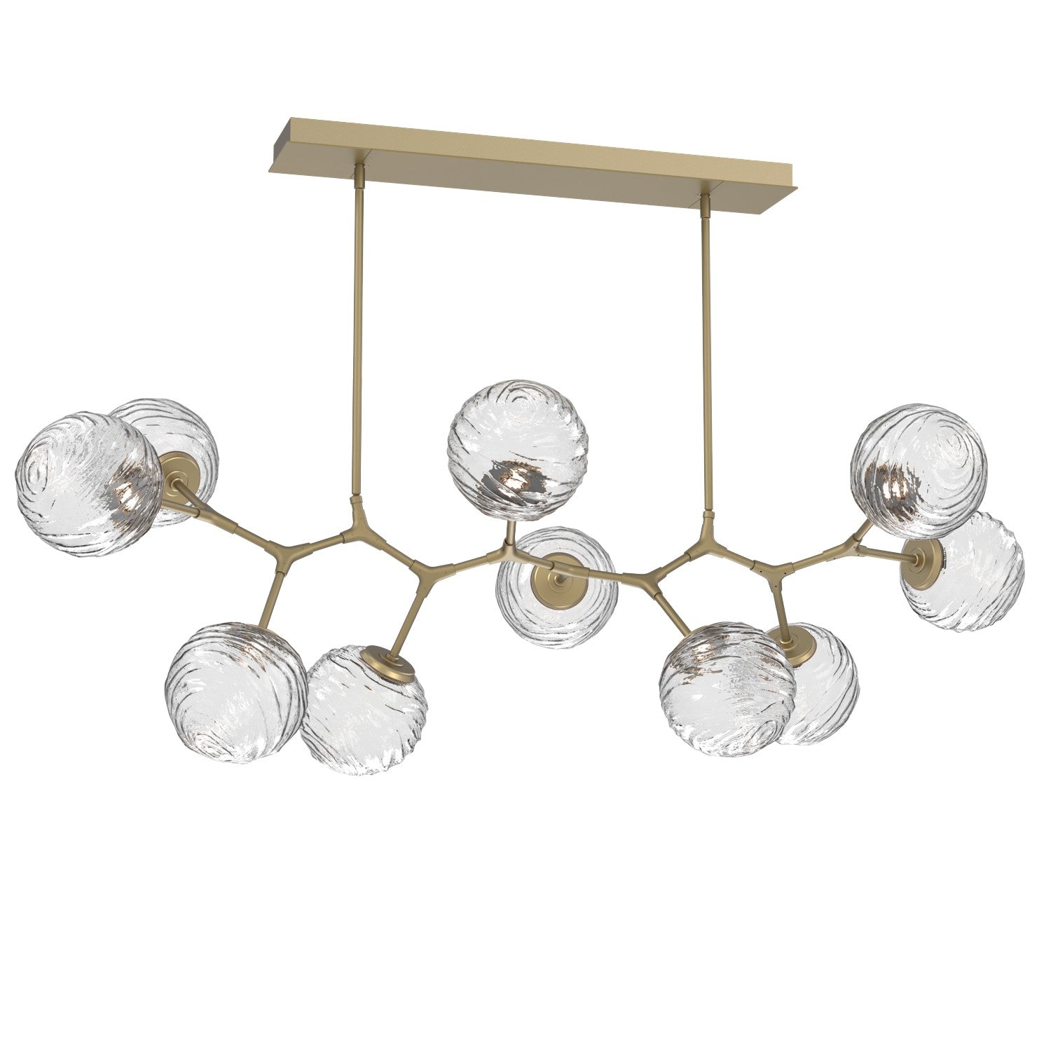 Hammerton Studio - PLB0092-BC-GB-C-001-L1 - LED Pendant - Gaia - Gilded Brass