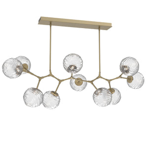 Hammerton Studio - PLB0092-BC-GB-C-001-L1 - LED Pendant - Gaia - Gilded Brass