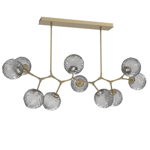 Hammerton Studio - PLB0092-BC-GB-S-001-L1 - LED Pendant - Gaia - Gilded Brass