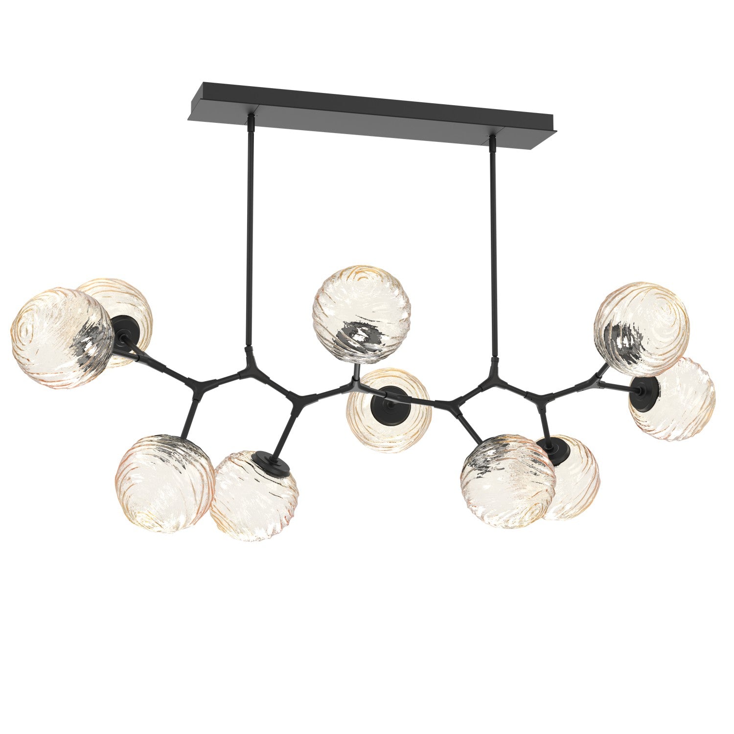 Hammerton Studio - PLB0092-BC-MB-A-001-L1 - LED Pendant - Gaia - Matte Black
