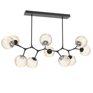 Hammerton Studio - PLB0092-BC-MB-A-001-L1 - LED Pendant - Gaia - Matte Black