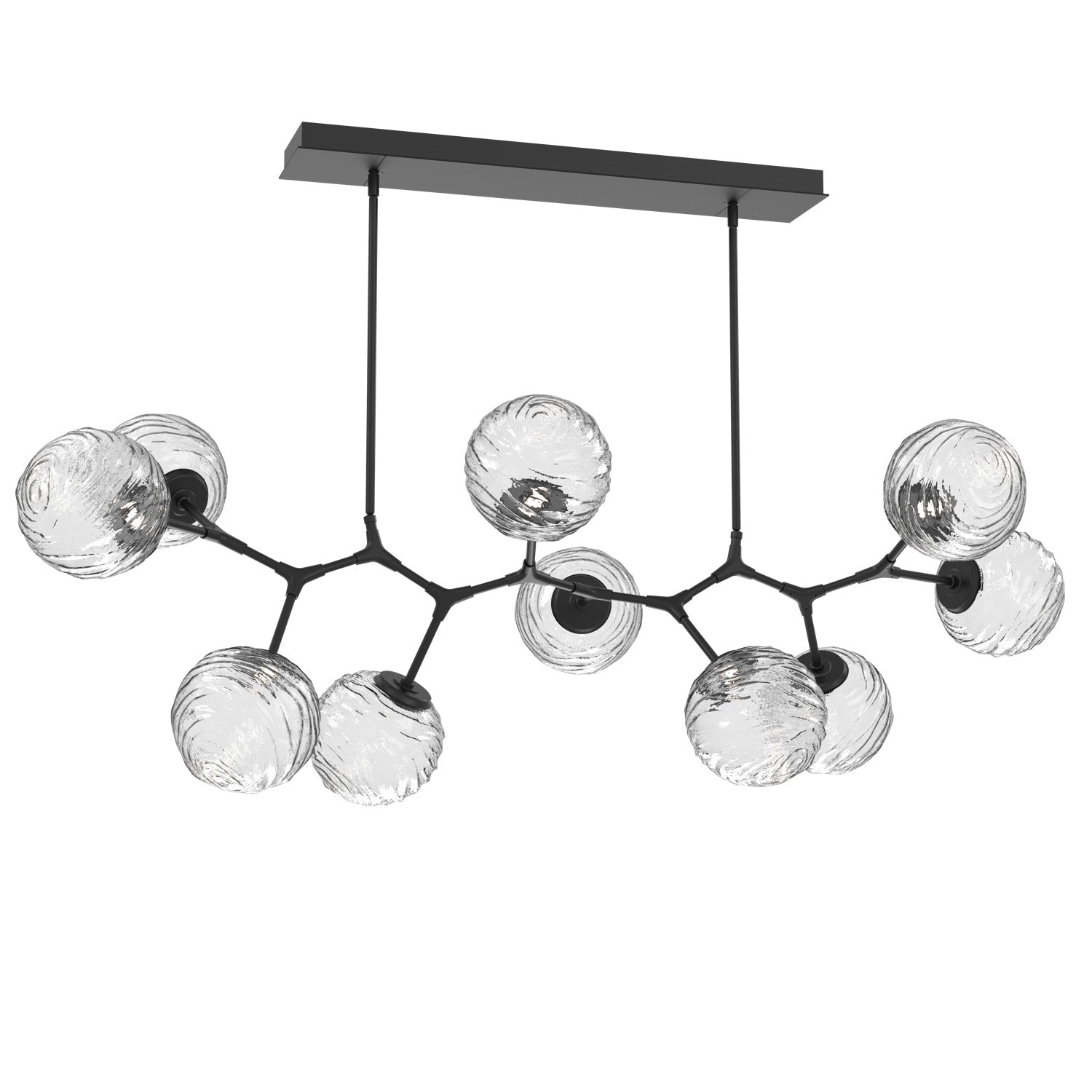 Hammerton Studio - PLB0092-BC-MB-C-001-L3 - LED Pendant - Gaia - Matte Black
