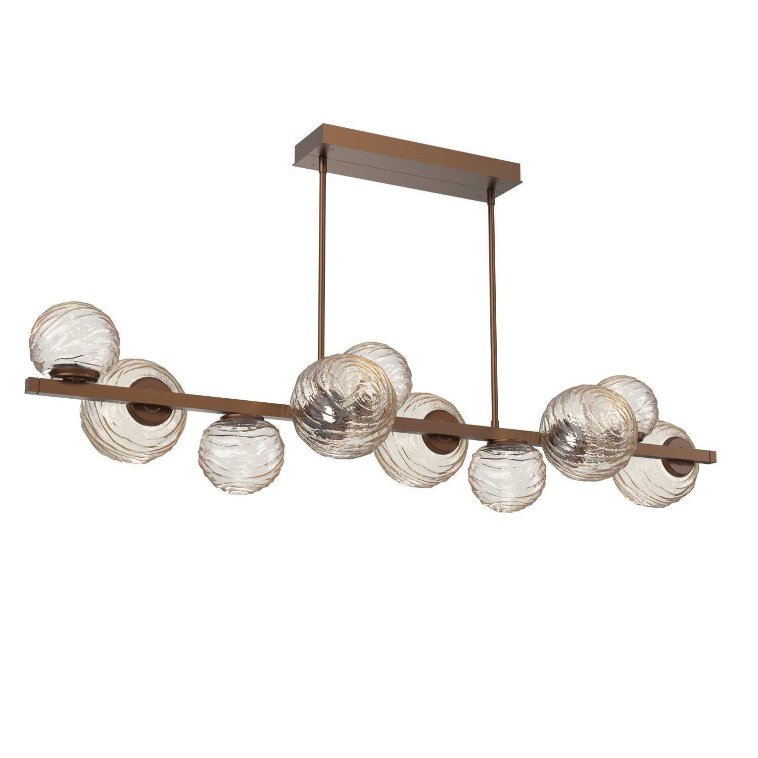 Hammerton Studio - PLB0092-T0-BB-A-001-L3 - LED Pendant - Gaia - Burnished Bronze