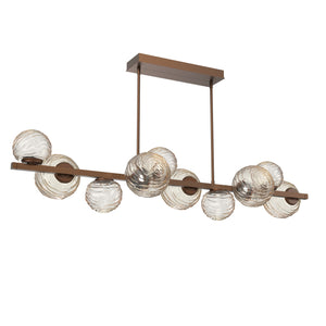 Hammerton Studio - PLB0092-T0-BB-A-001-L3 - LED Pendant - Gaia - Burnished Bronze