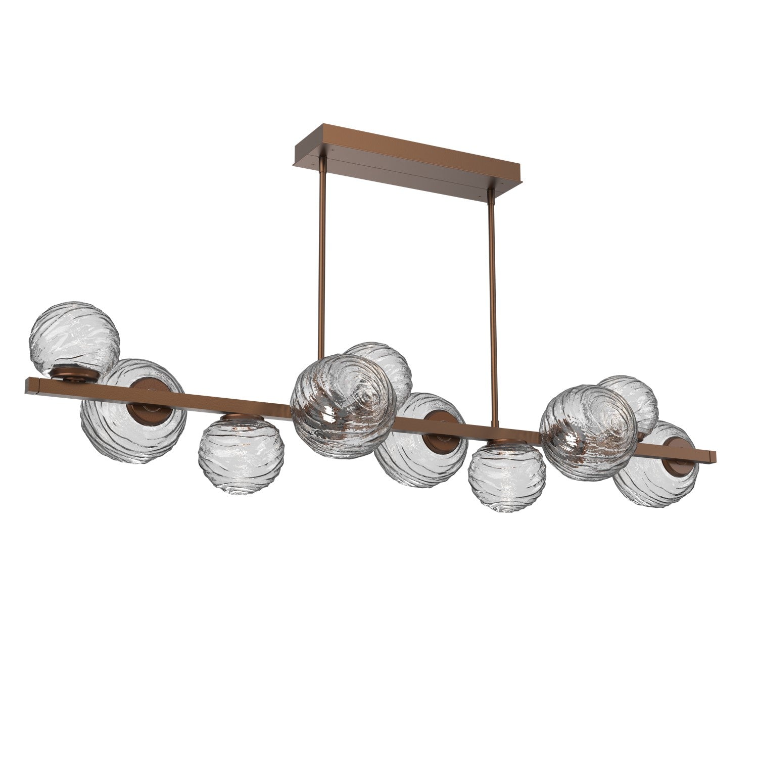 Hammerton Studio - PLB0092-T0-BB-C-001-L3 - LED Pendant - Gaia - Burnished Bronze