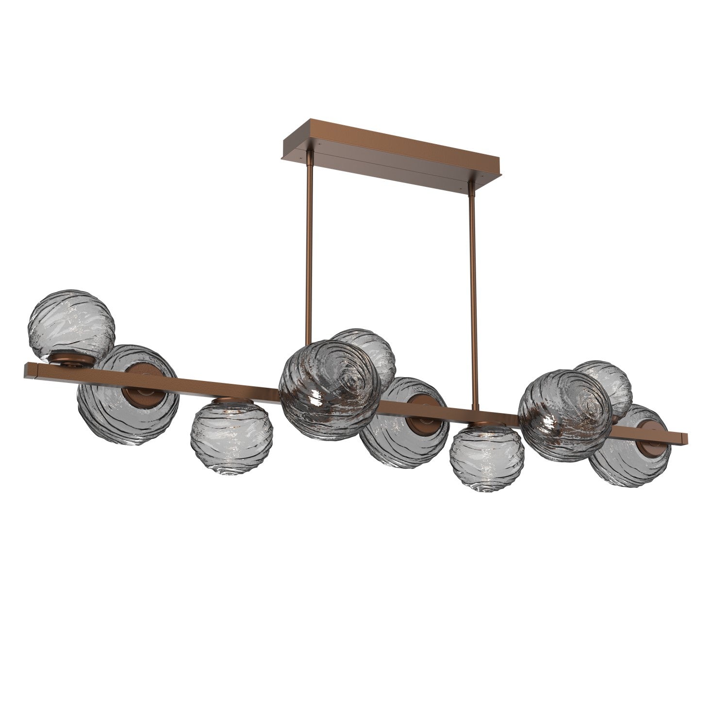 Hammerton Studio - PLB0092-T0-BB-S-001-L3 - LED Pendant - Gaia - Burnished Bronze