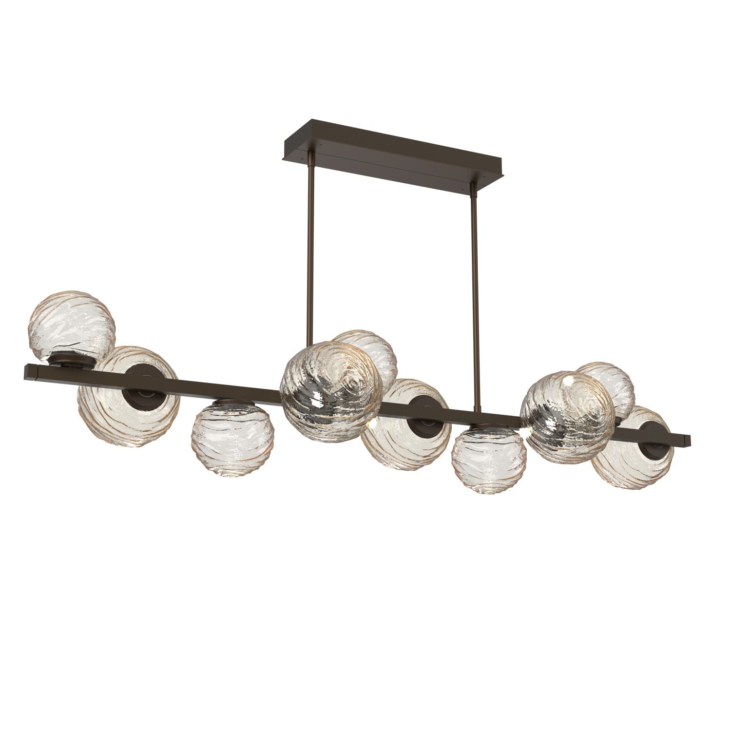 Hammerton Studio - PLB0092-T0-FB-A-001-L1 - LED Pendant - Gaia - Flat Bronze