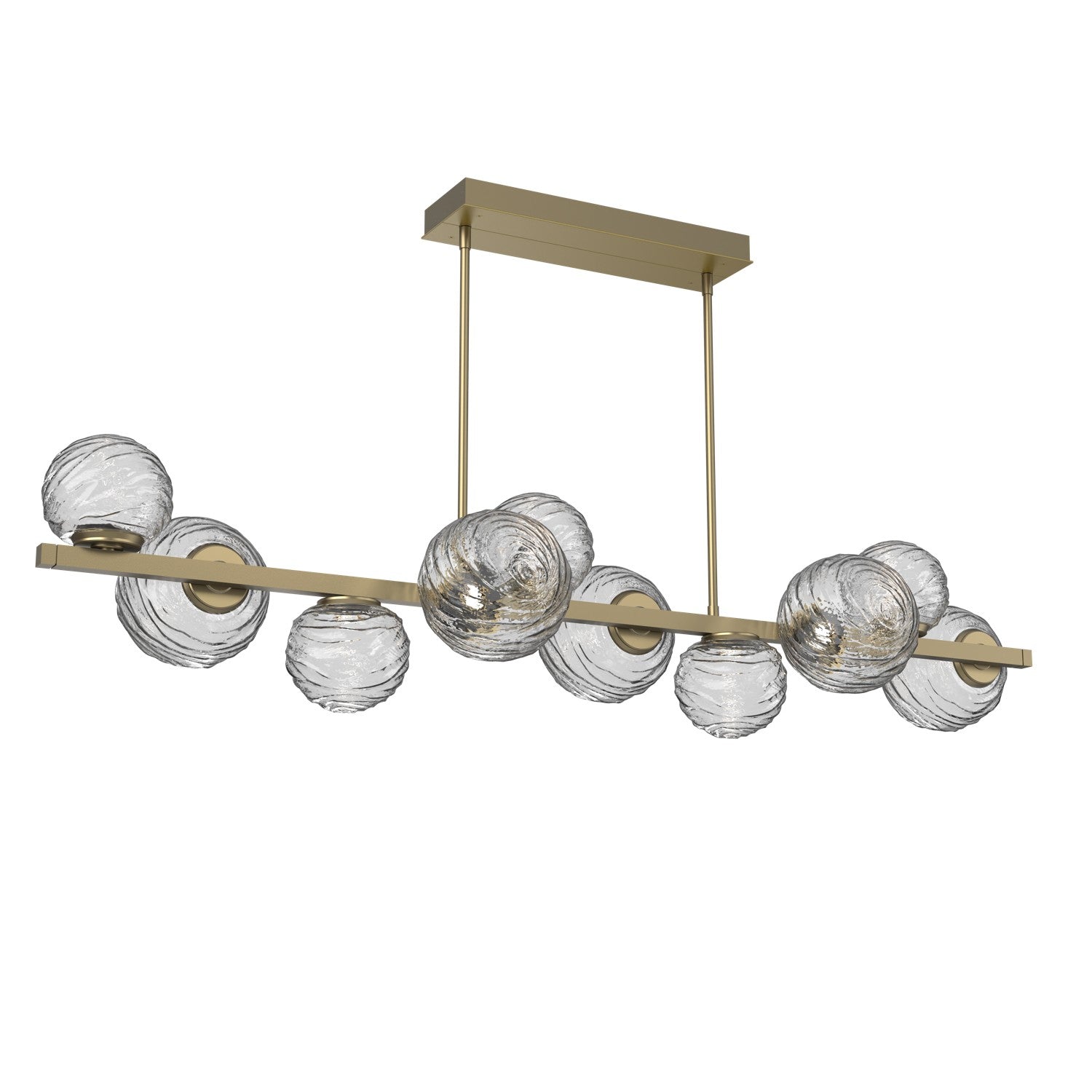 Hammerton Studio - PLB0092-T0-GB-C-001-L3 - LED Pendant - Gaia - Gilded Brass
