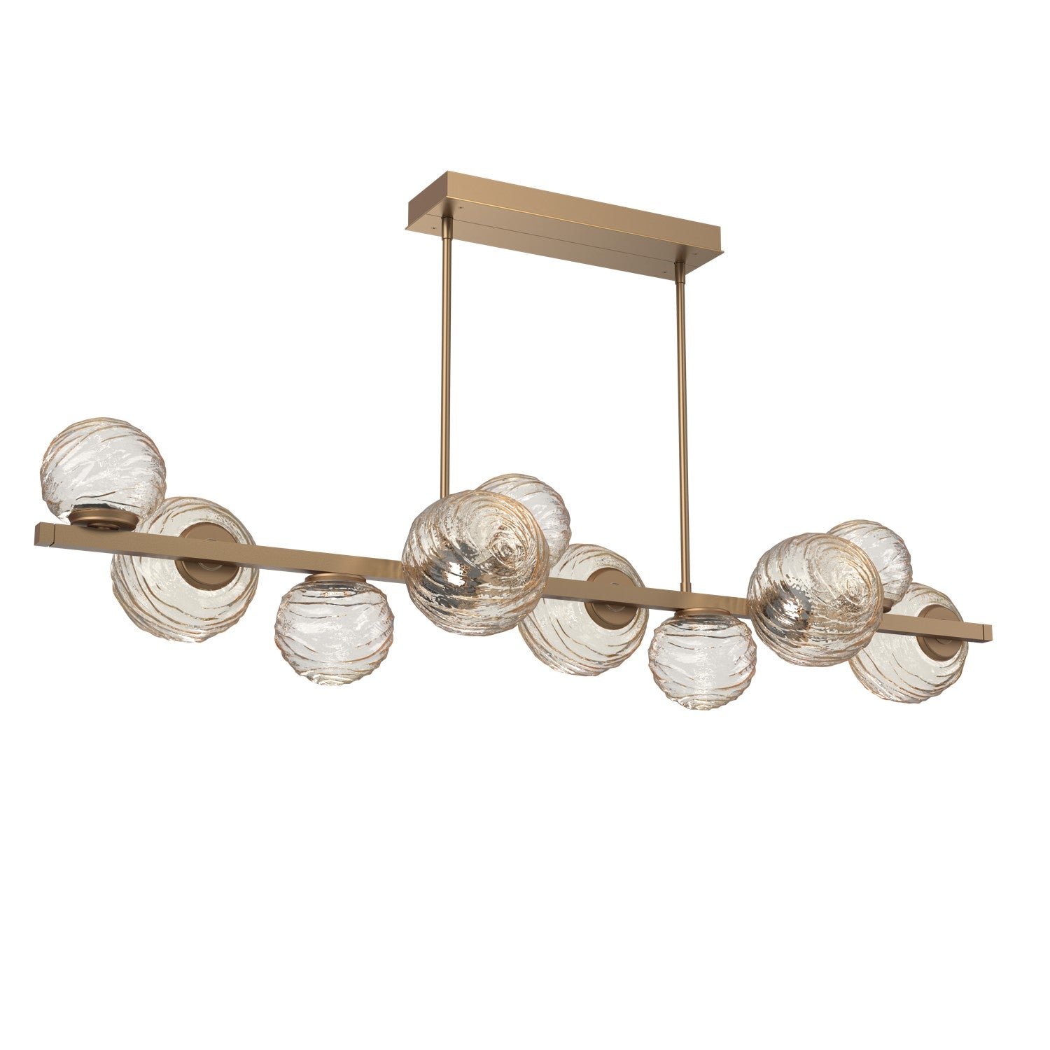 Hammerton Studio - PLB0092-T0-NB-A-001-L3 - LED Pendant - Gaia - Novel Brass