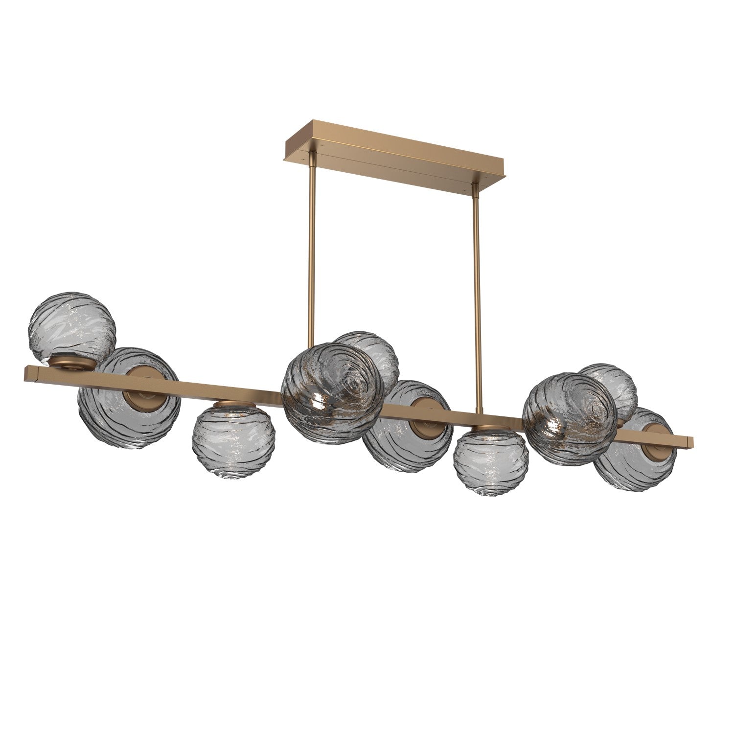 Hammerton Studio - PLB0092-T0-NB-S-001-L3 - LED Pendant - Gaia - Novel Brass