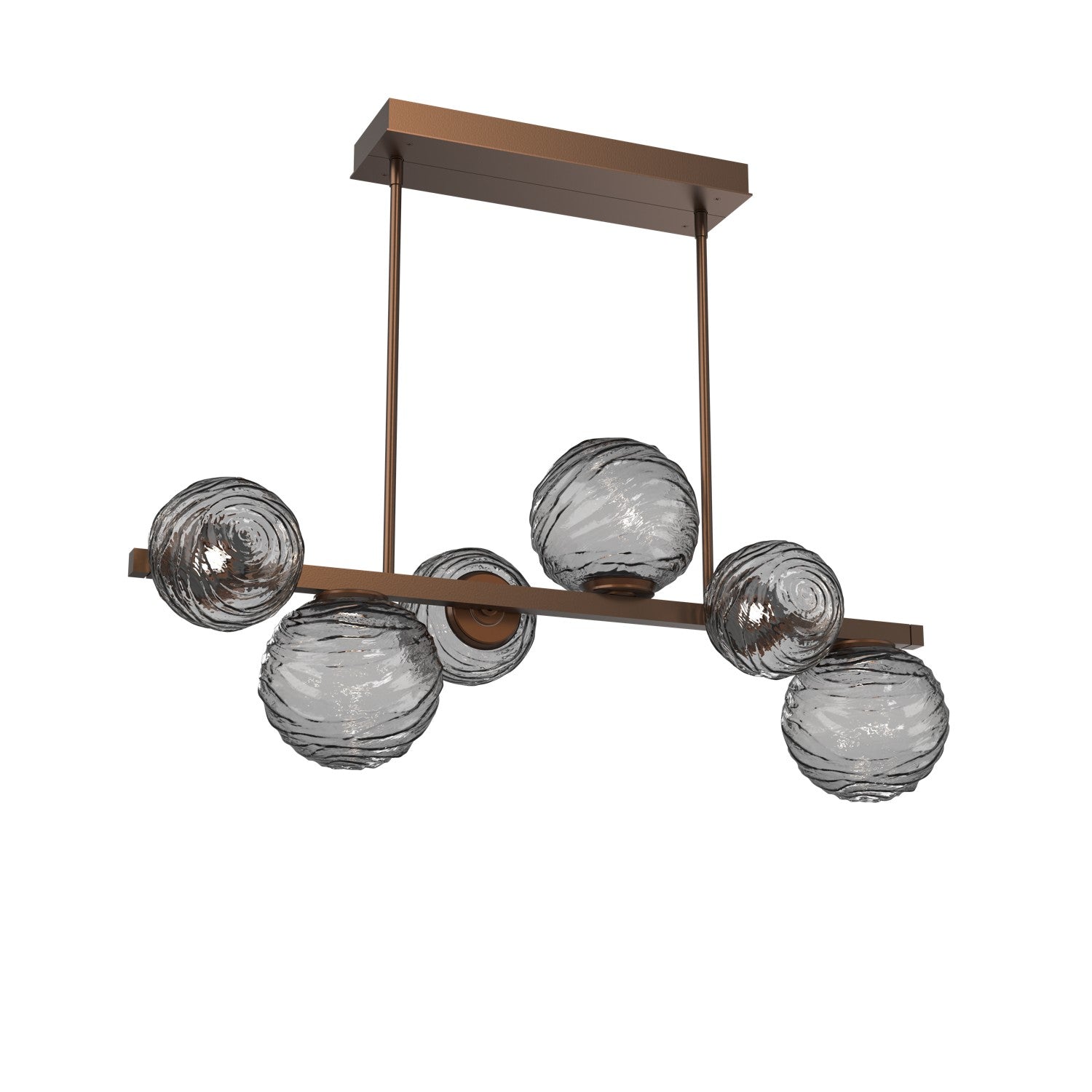 Hammerton Studio - PLB0092-T6-BB-S-001-L3 - LED Pendant - Gaia - Burnished Bronze