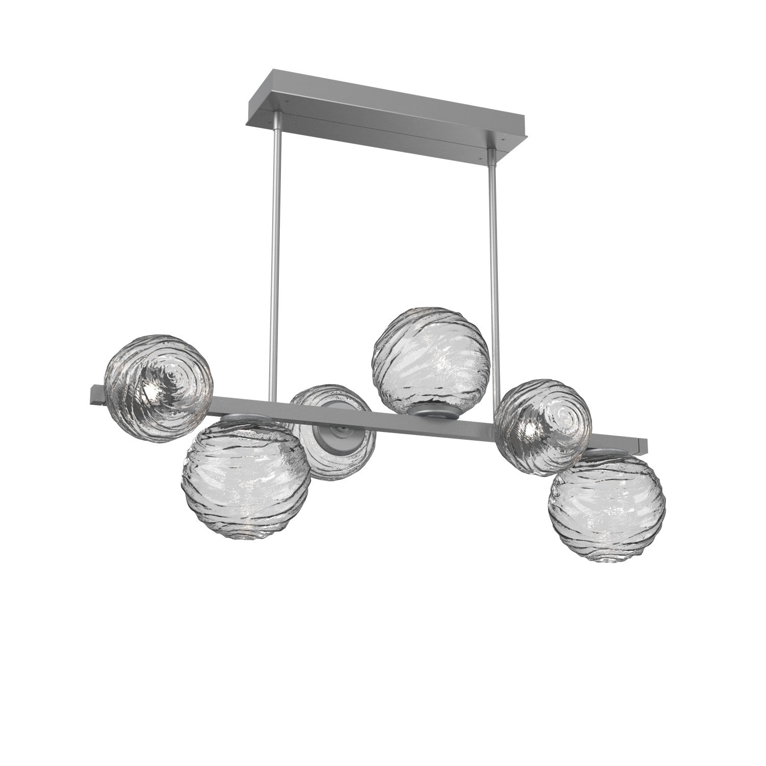 Hammerton Studio - PLB0092-T6-CS-C-001-L3 - LED Pendant - Gaia - Classic Silver