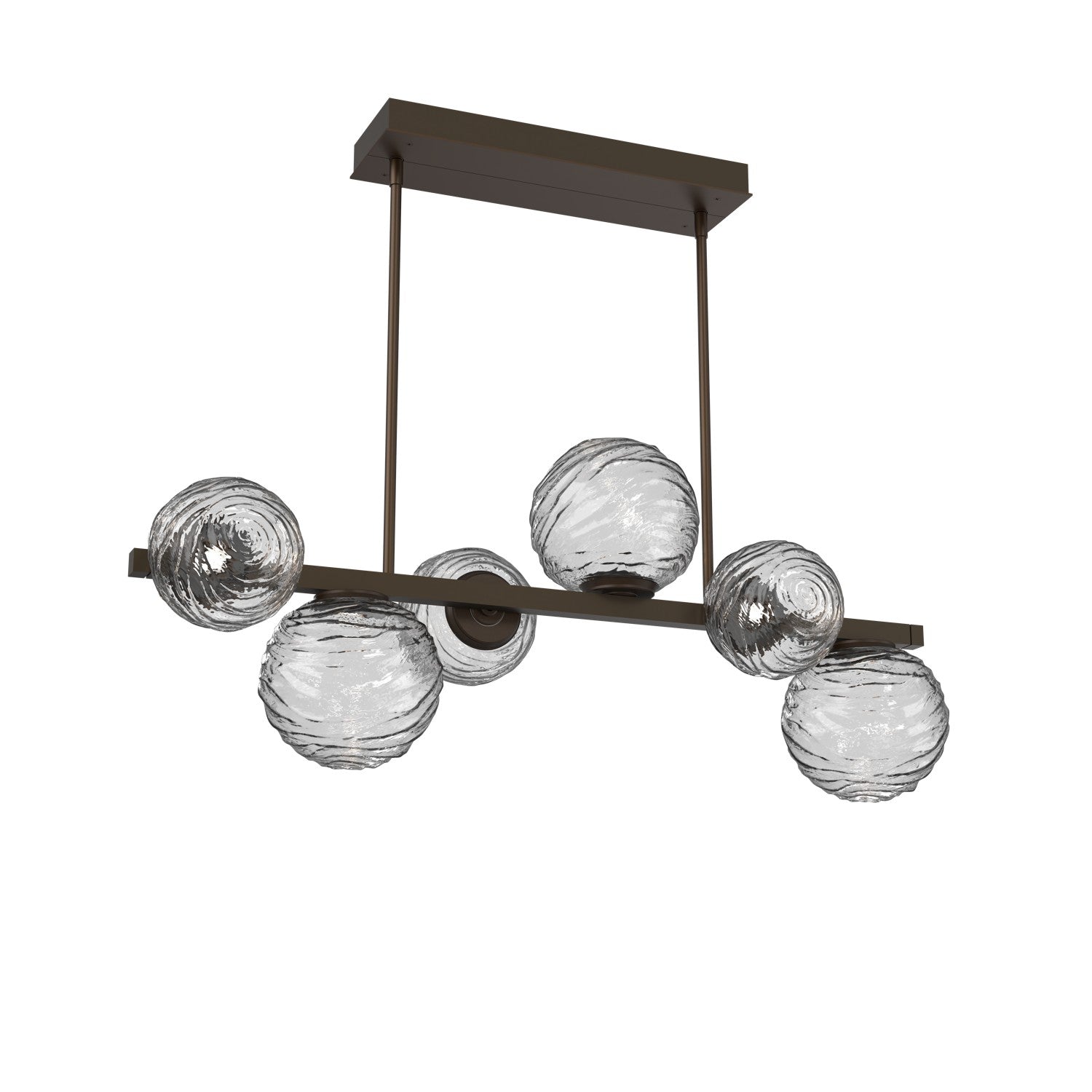 Hammerton Studio - PLB0092-T6-FB-C-001-L1 - LED Pendant - Gaia - Flat Bronze