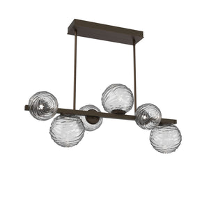 Hammerton Studio - PLB0092-T6-FB-C-001-L1 - LED Pendant - Gaia - Flat Bronze