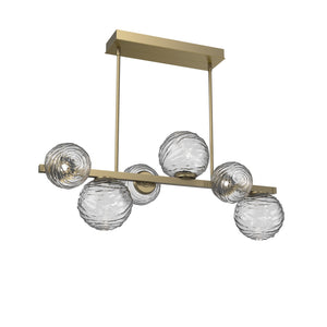 Hammerton Studio - PLB0092-T6-GB-C-001-L3 - LED Pendant - Gaia - Gilded Brass