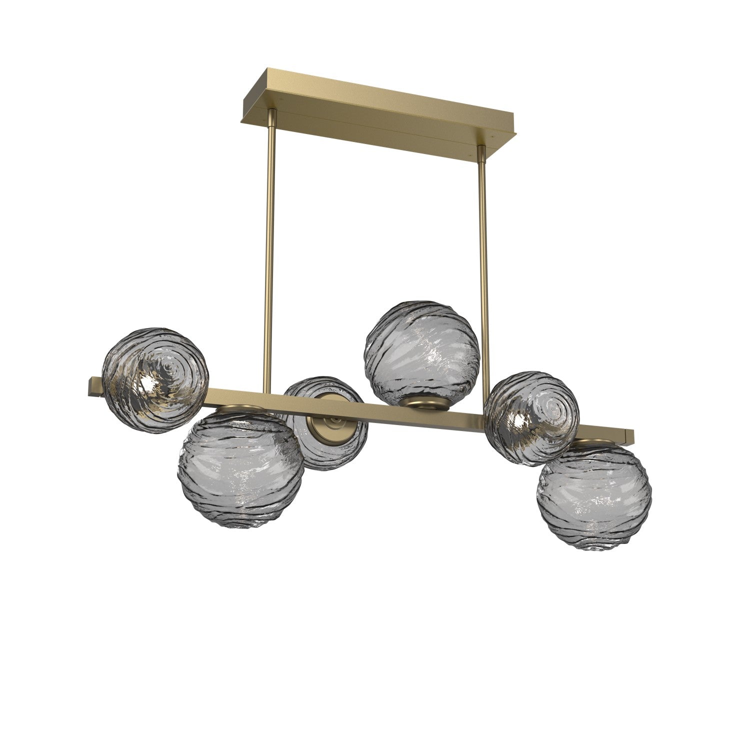 Hammerton Studio - PLB0092-T6-GB-S-001-L1 - LED Pendant - Gaia - Gilded Brass