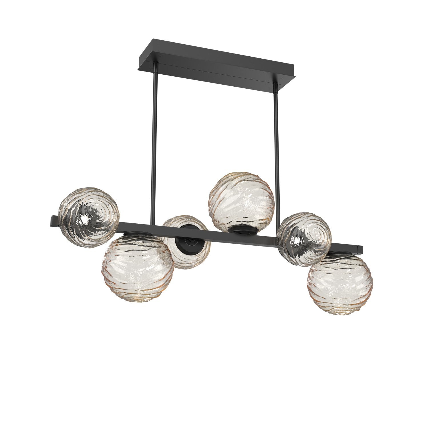 Hammerton Studio - PLB0092-T6-MB-A-001-L3 - LED Pendant - Gaia - Matte Black