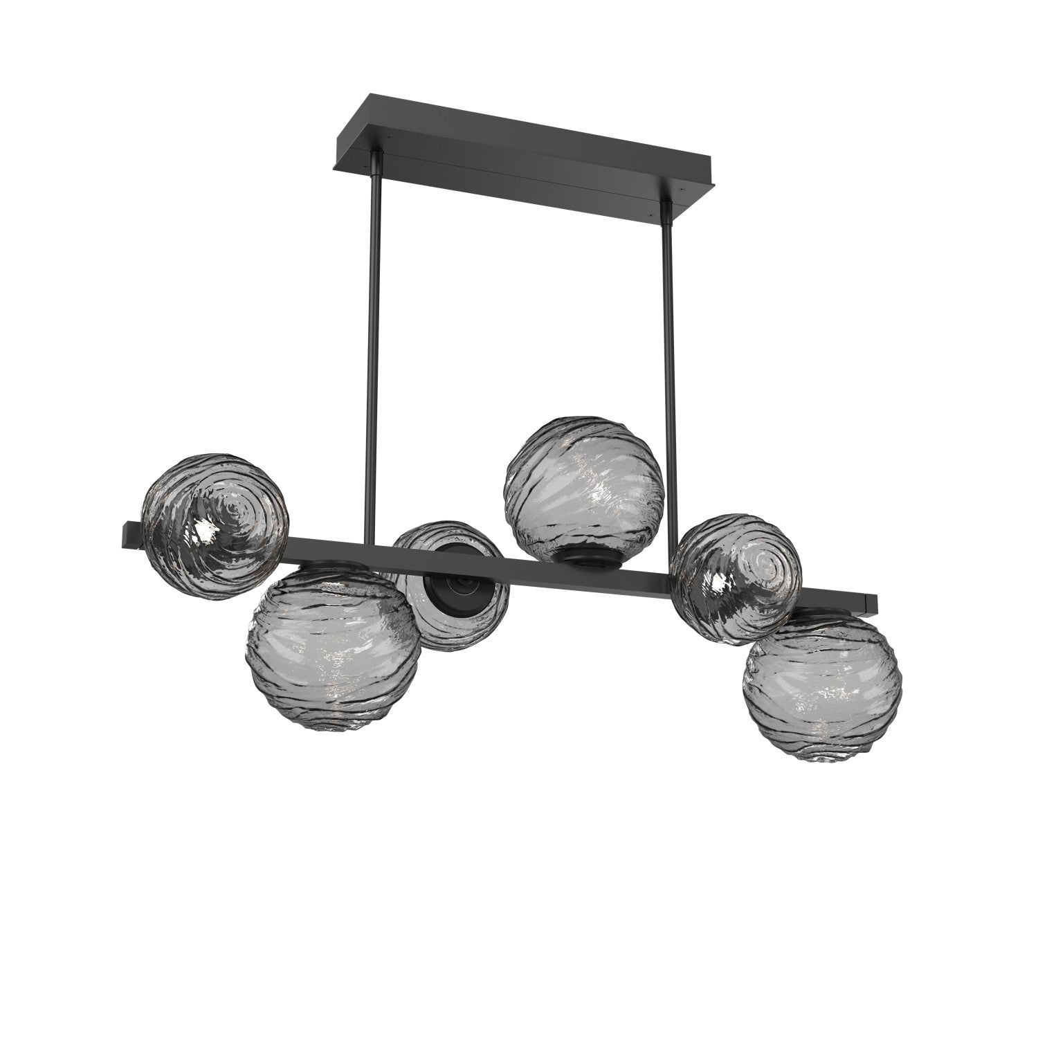 Hammerton Studio - PLB0092-T6-MB-S-001-L1 - LED Pendant - Gaia - Matte Black