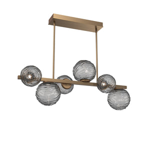 Hammerton Studio - PLB0092-T6-NB-S-001-L3 - LED Pendant - Gaia - Novel Brass