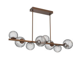 Hammerton Studio - PLB0092-T8-BB-C-001-L1 - LED Pendant - Gaia - Burnished Bronze