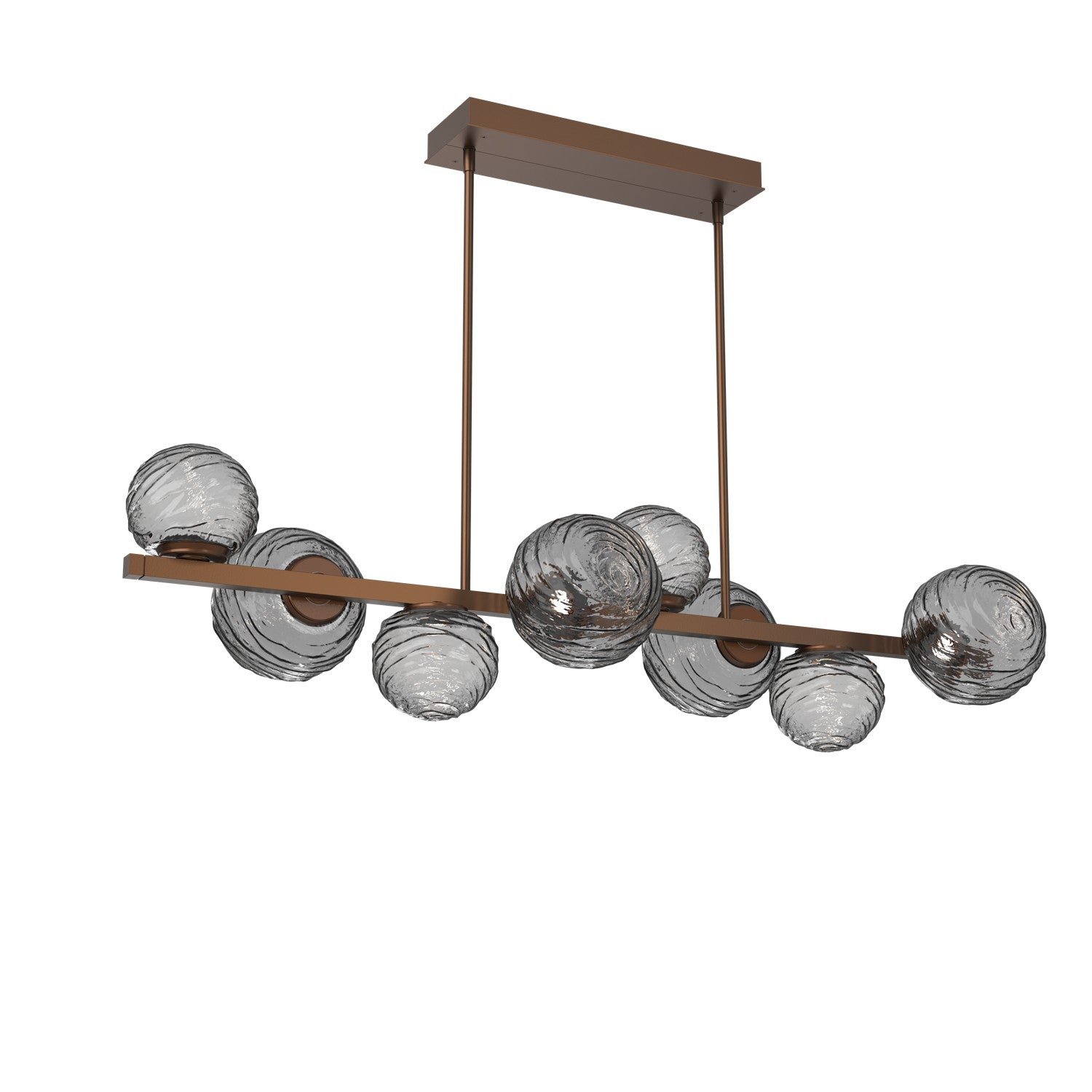 Hammerton Studio - PLB0092-T8-BB-S-001-L1 - LED Pendant - Gaia - Burnished Bronze