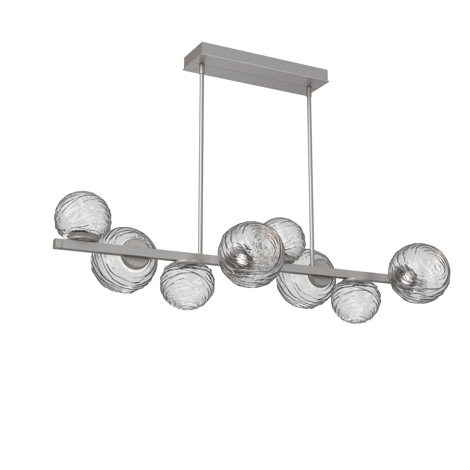 Hammerton Studio - PLB0092-T8-BS-C-001-L3 - LED Pendant - Gaia - Beige Silver