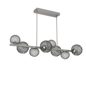 Hammerton Studio - PLB0092-T8-BS-S-001-L3 - LED Pendant - Gaia - Beige Silver