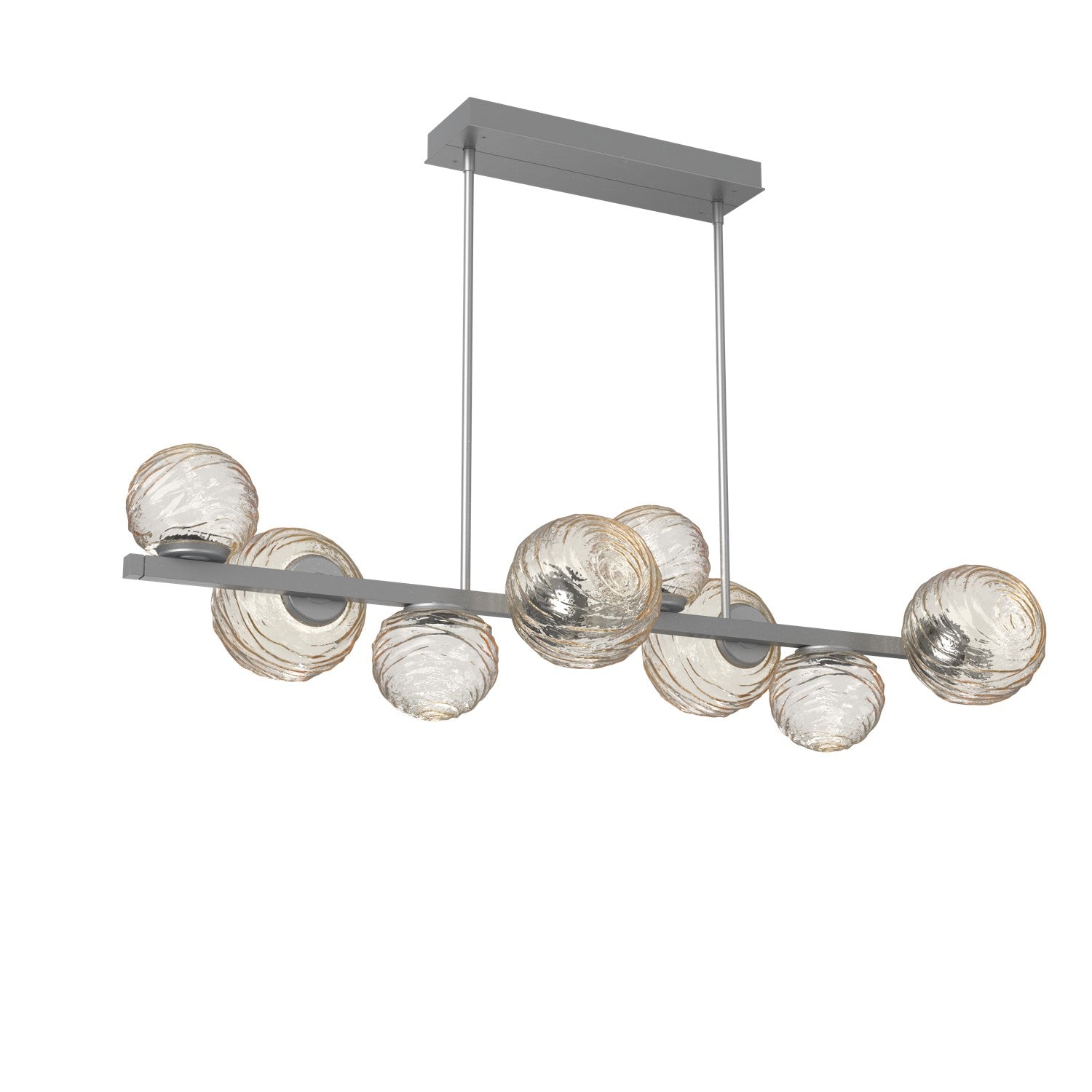 Hammerton Studio - PLB0092-T8-CS-A-001-L3 - LED Pendant - Gaia - Classic Silver