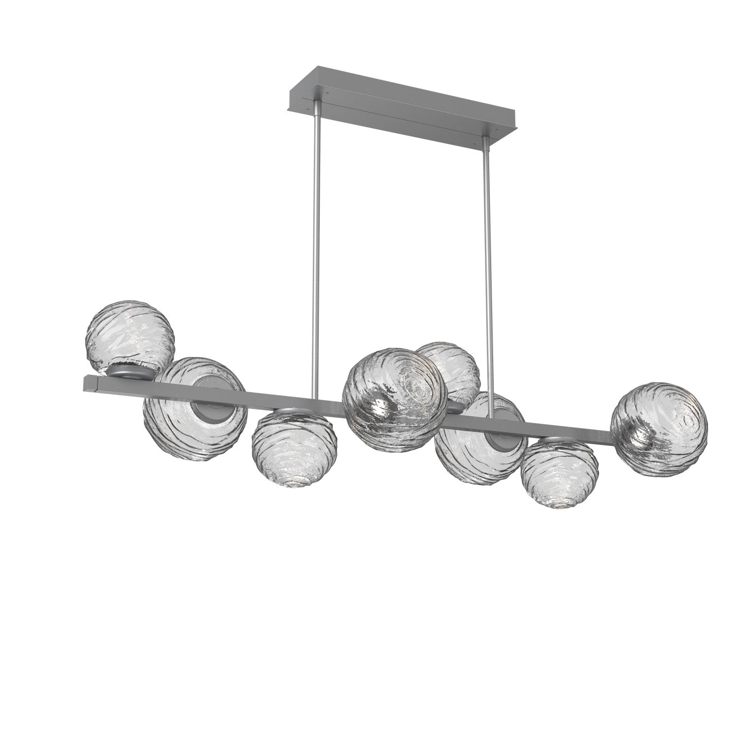 Hammerton Studio - PLB0092-T8-CS-C-001-L3 - LED Pendant - Gaia - Classic Silver