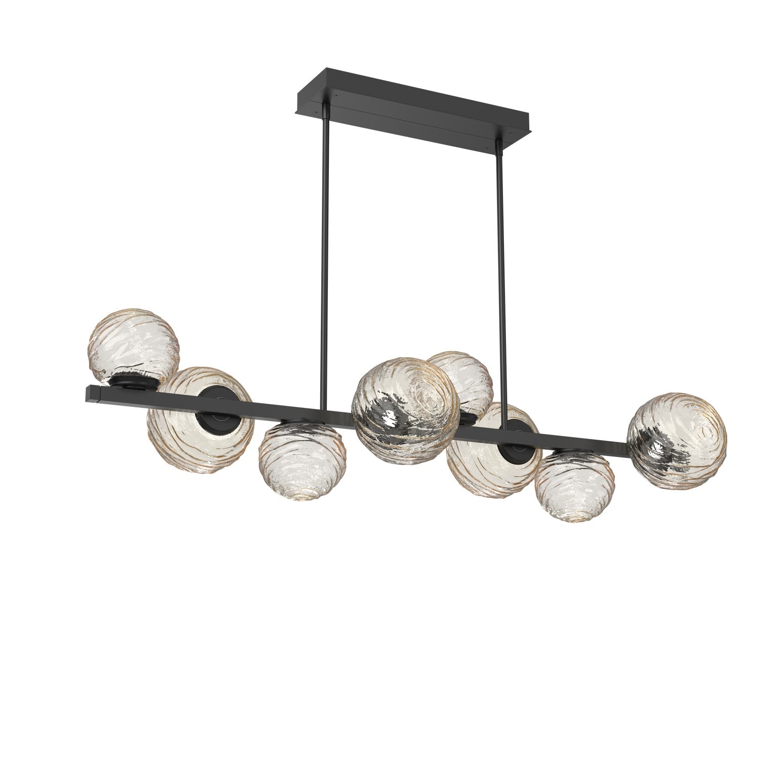 Hammerton Studio - PLB0092-T8-MB-A-001-L1 - LED Pendant - Gaia - Matte Black