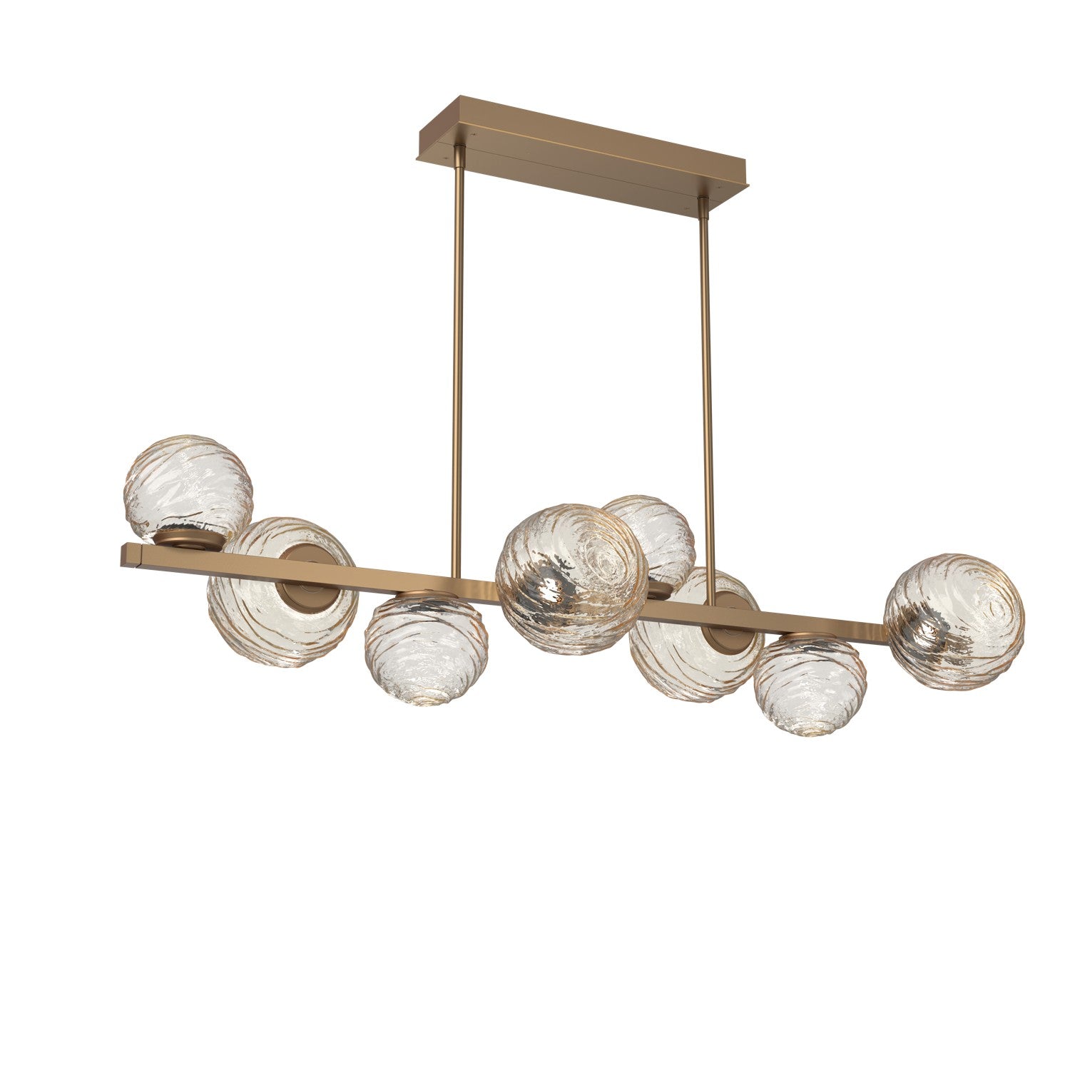 Hammerton Studio - PLB0092-T8-NB-A-001-L3 - LED Pendant - Gaia - Novel Brass