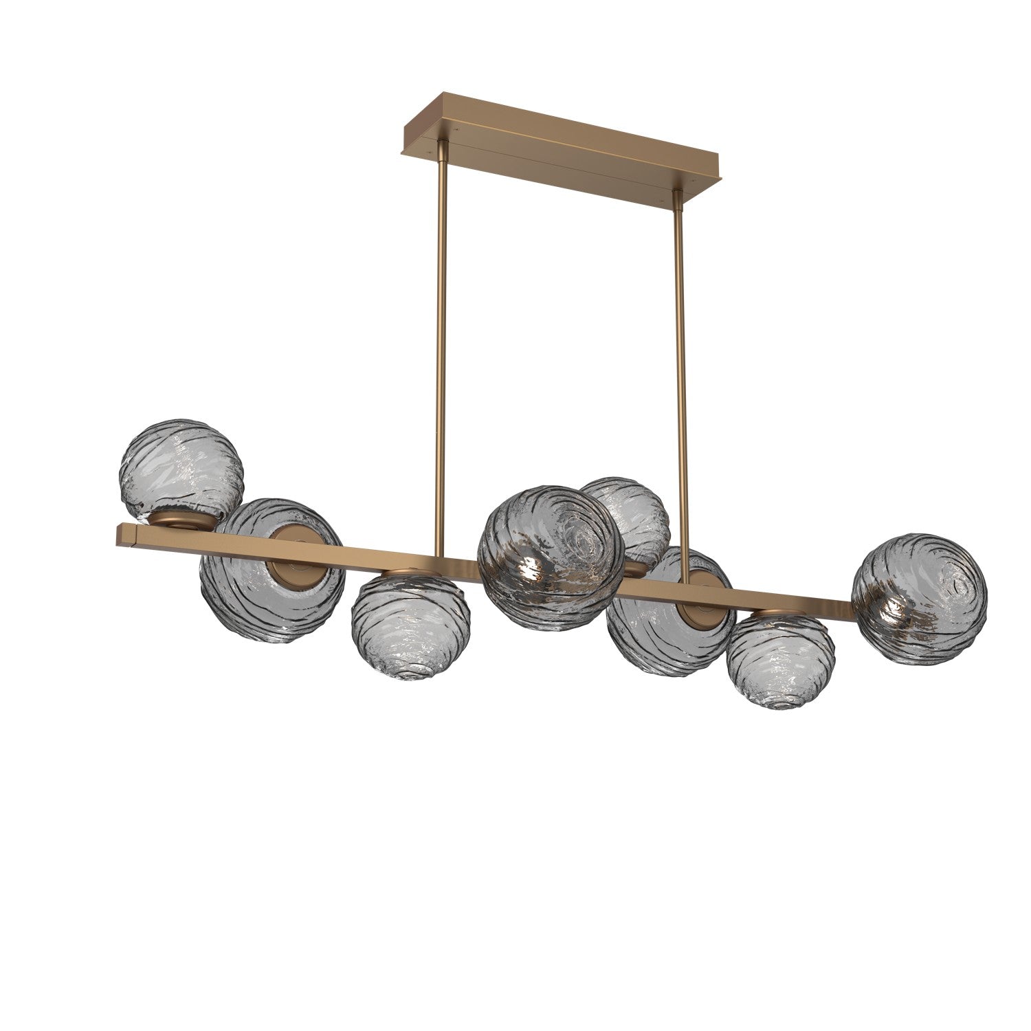 Hammerton Studio - PLB0092-T8-NB-S-001-L1 - LED Pendant - Gaia - Novel Brass