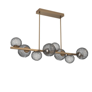 Hammerton Studio - PLB0092-T8-NB-S-001-L3 - LED Pendant - Gaia - Novel Brass