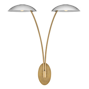 Fredrick Ramond - FR41642HB-CM - LED Wall Sconce - Glenn - Heritage Brass