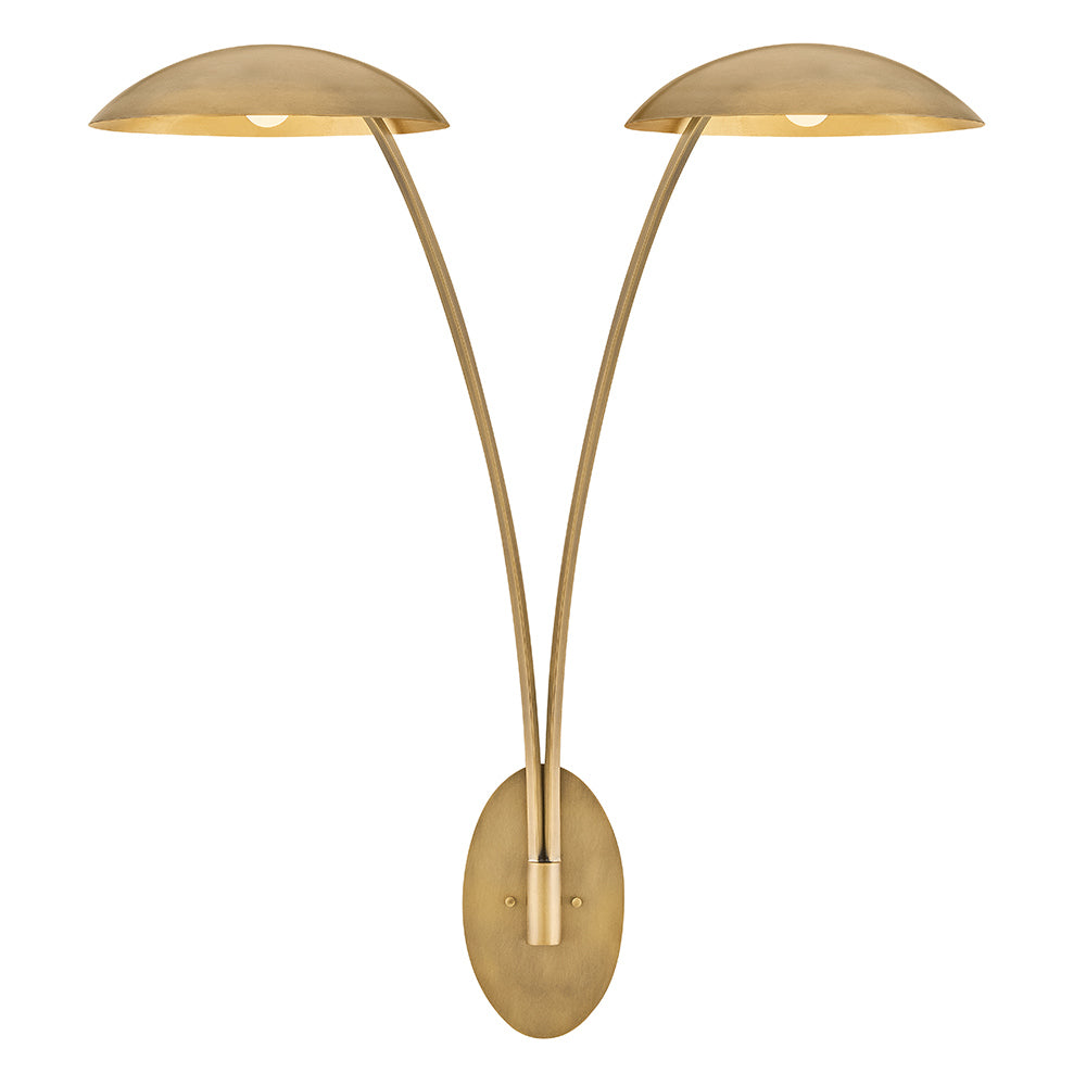 Fredrick Ramond - FR41642HB-GLF - LED Wall Sconce - Glenn - Heritage Brass