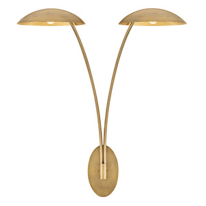 Fredrick Ramond - FR41642HB-GLF - LED Wall Sconce - Glenn - Heritage Brass