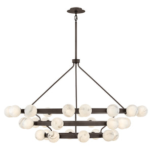 Fredrick Ramond - FR41908BX - LED Chandelier - Selene - Black Oxide