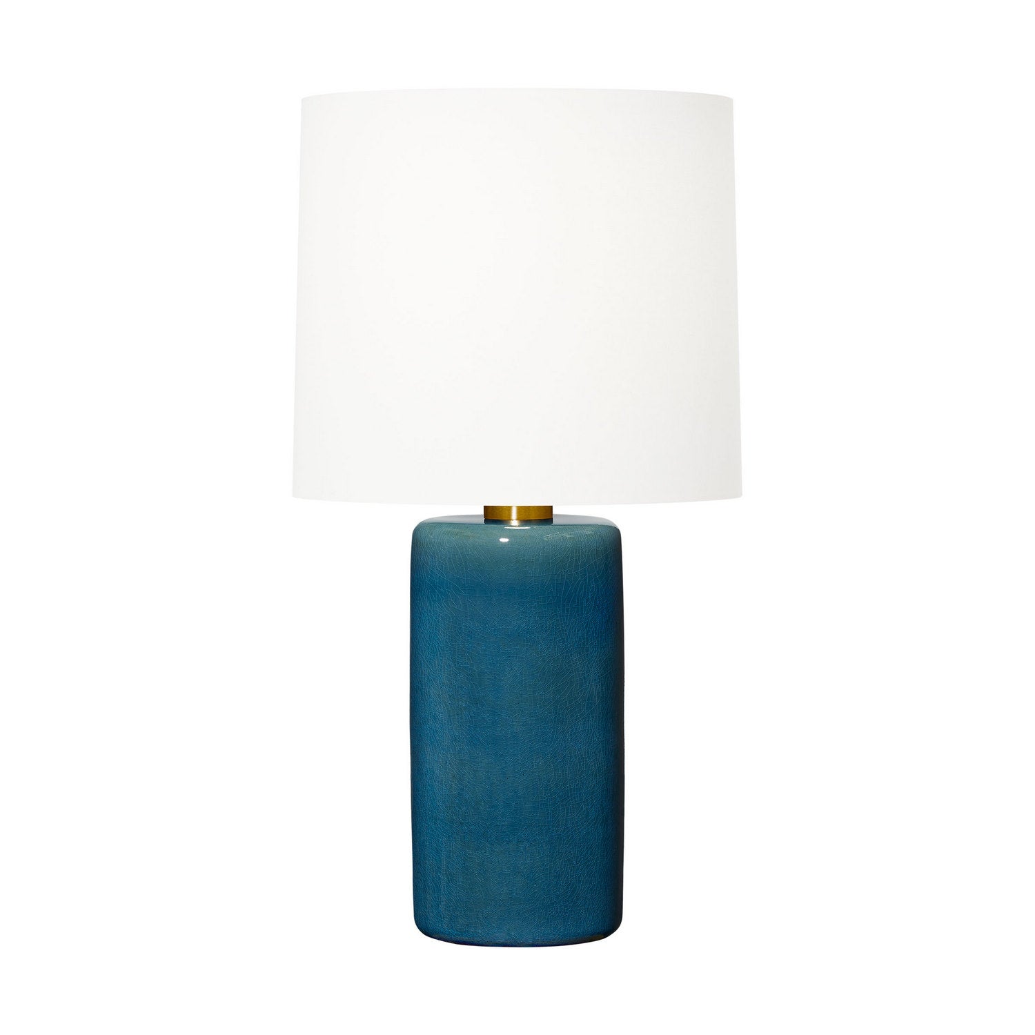 Visual Comfort Studio - BT1101DOC1 - One Light Table Lamp - Shanghai - Deep Ocean Crackle