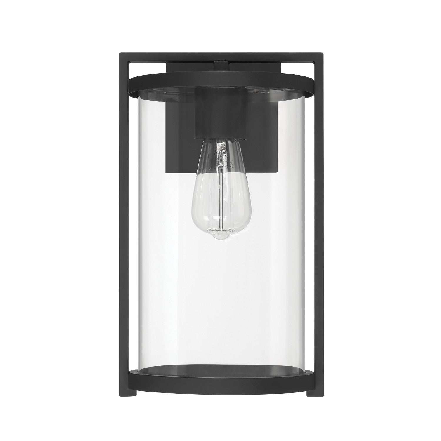 Hunter - 46067 - One Light Outdoor Wall Mount - Astwood - Matte Black