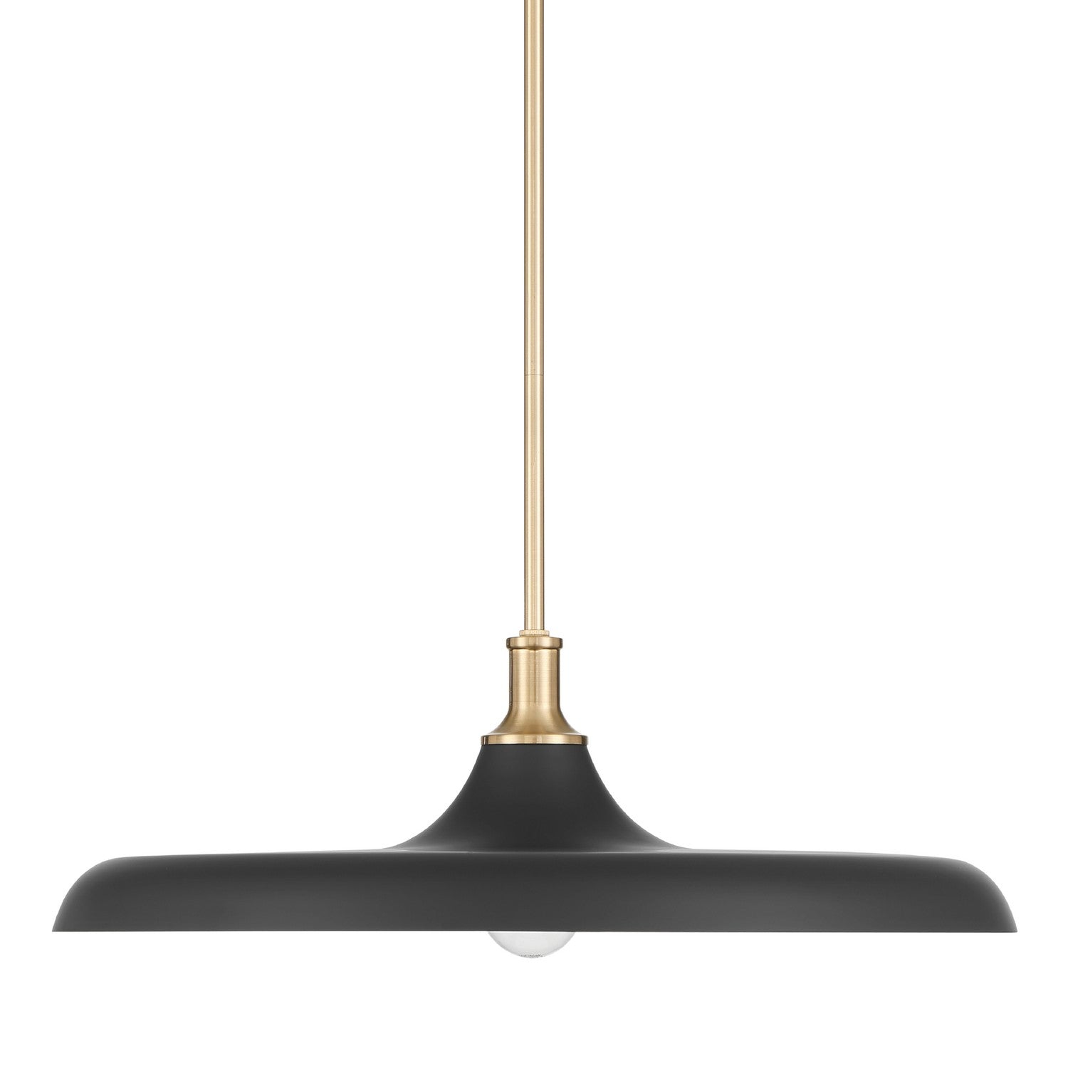 Hunter - 48148 - One Light Pendant - Moriso - Matte Black