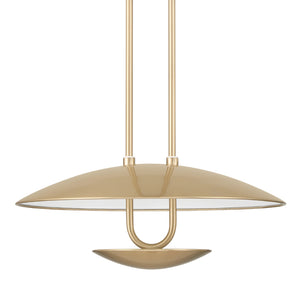 Hunter - 48166 - LED Pendant - Sunset Ridge - Luxe Gold
