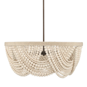 Hunter - 48189 - Six Light Chandelier - Autumndale - Matte Bronze